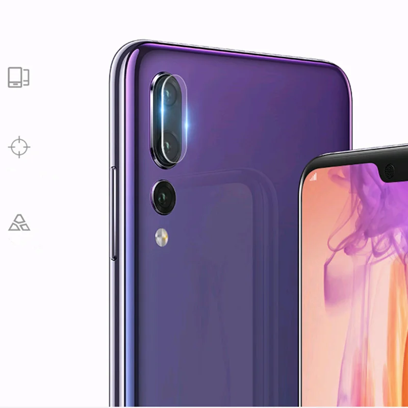 2 шт. HD защитная пленка из закаленного стекла для камеры Huawei P20 P30 pro lite P10 plus Y5 Y6pro prime
