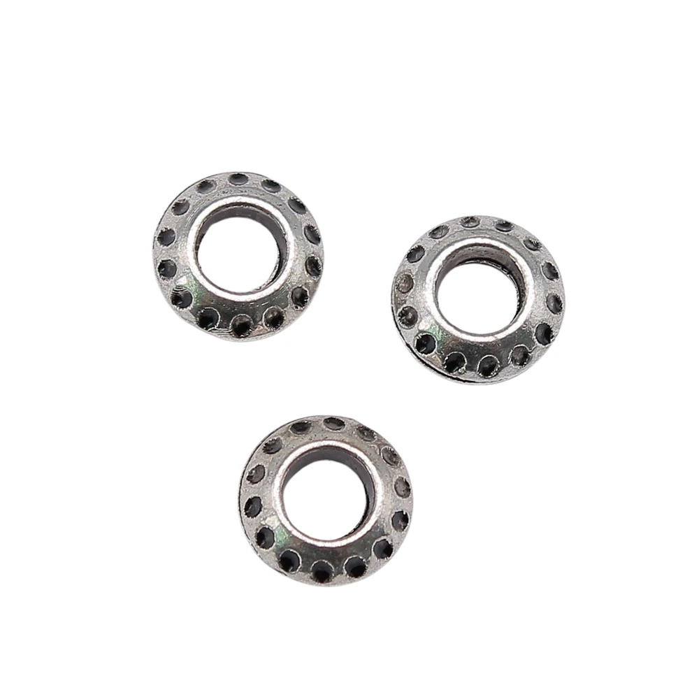 

Бусины-разделители с гравировкой, подходят для изготовления ювелирных изделий под античное серебро, 20 шт., 10 х10х4 мм