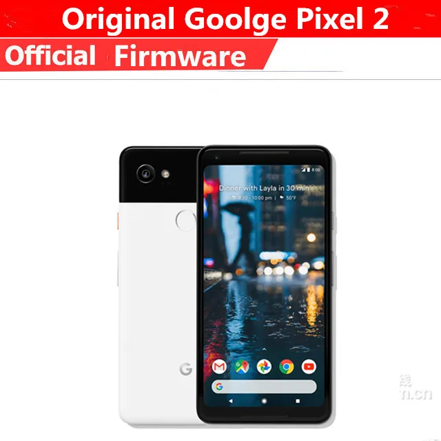 DHL Быстрая Google Pixel 2 4G LTE мобильный телефон Snapdragon 835 Android 8,0 5," FHD 1920X1080 4 Гб ram 128 ГБ rom 12.3MP Fingrprint NFC