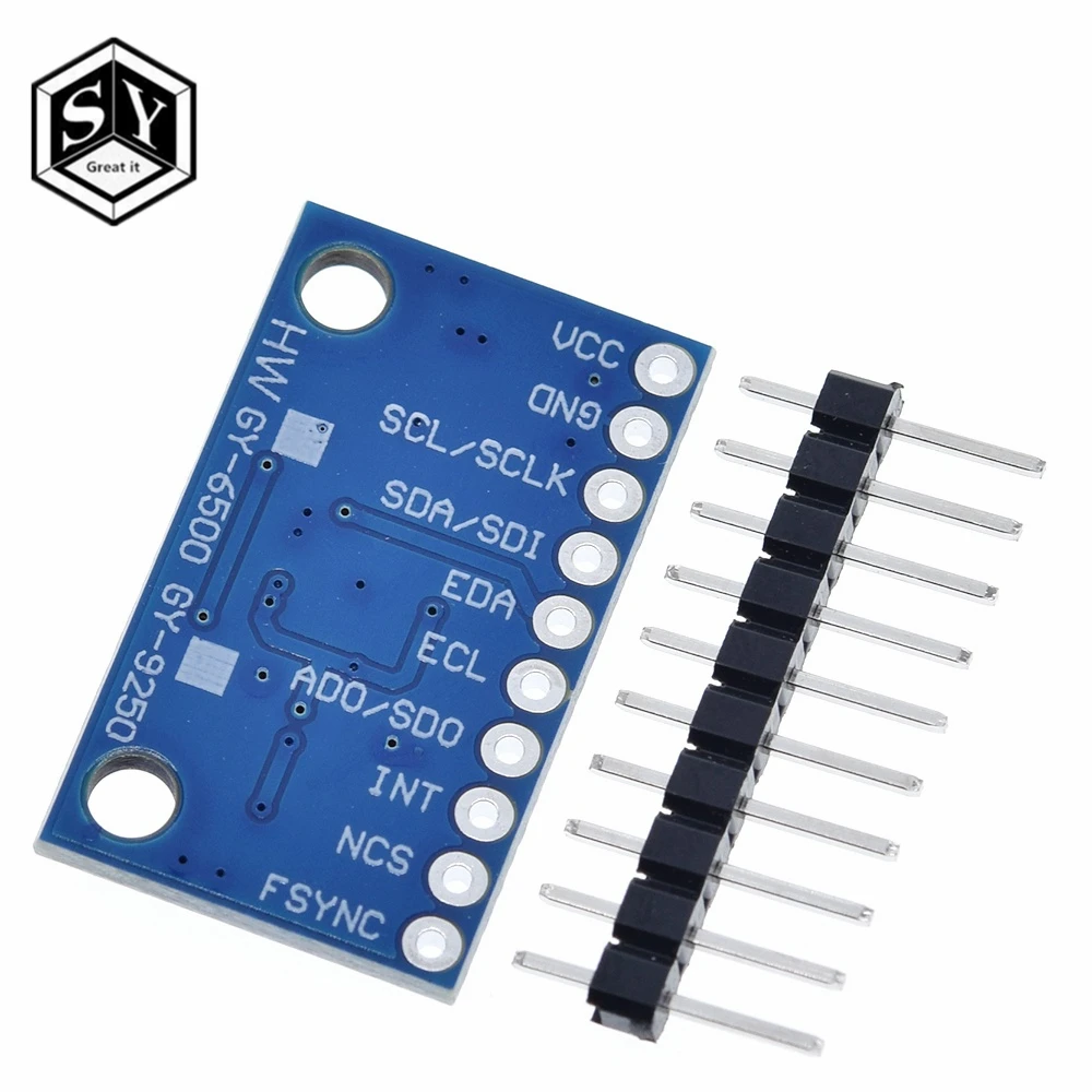 MPU 9250 GY 9 осевой сенсорный модуль I2C/SPI связь триосевой гироскоп + акселерометр