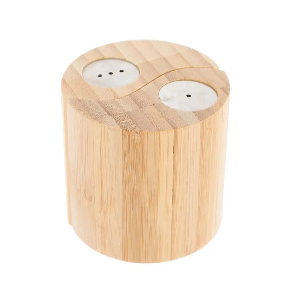 Бутылка для приправ кухонная банка специй деревянная коробка соли барбекю