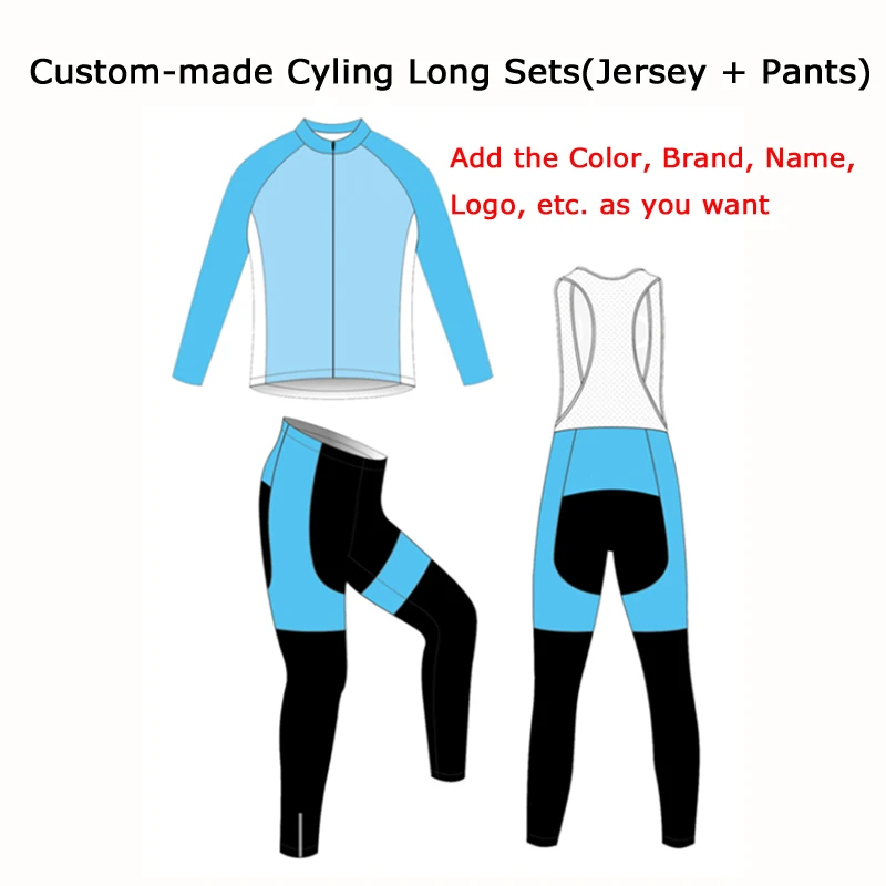 Заводская Зимняя велосипедная команда с длинным рукавом велотренажер Джерси
