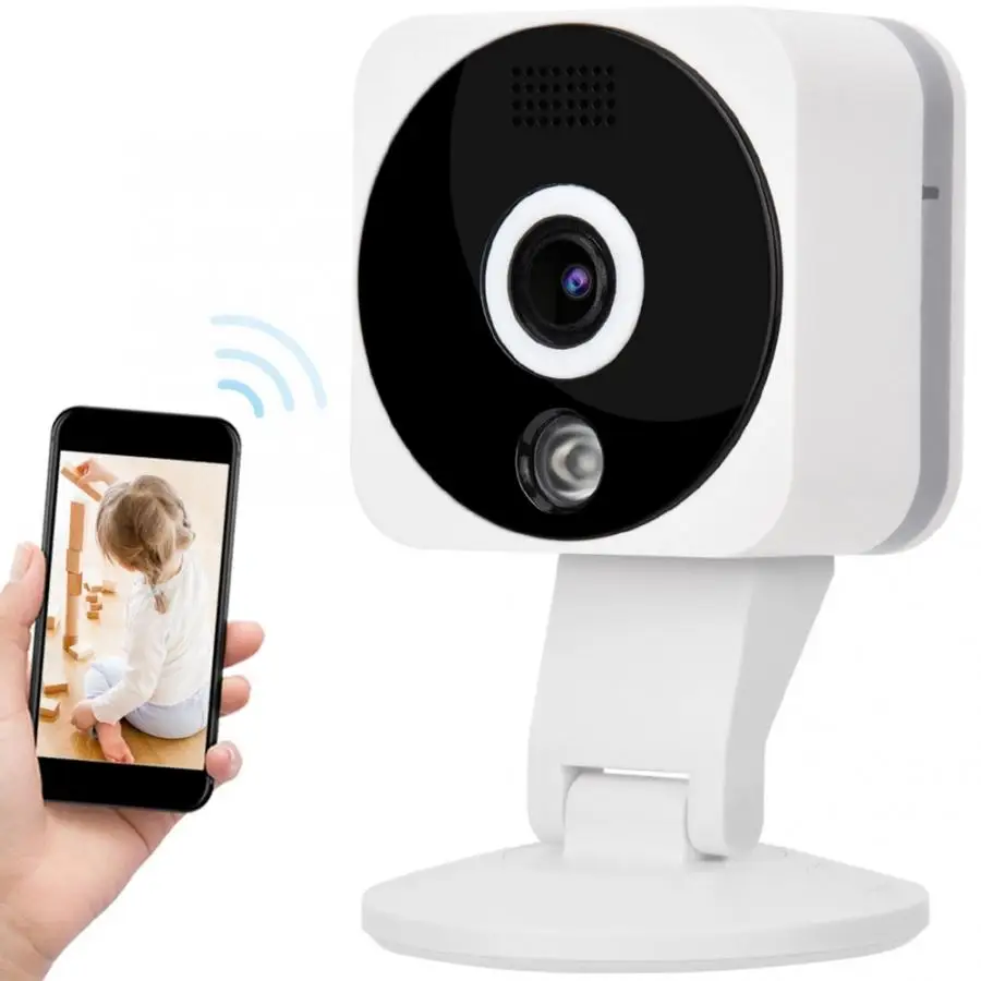 2MP 1080P wifi ip камера для домашней безопасности Детский монитор ИК Ночное Видение