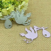 duck catch metal cutting dies mold round hole label tag scrapbook paper craft knife mould blade punch stencils dies