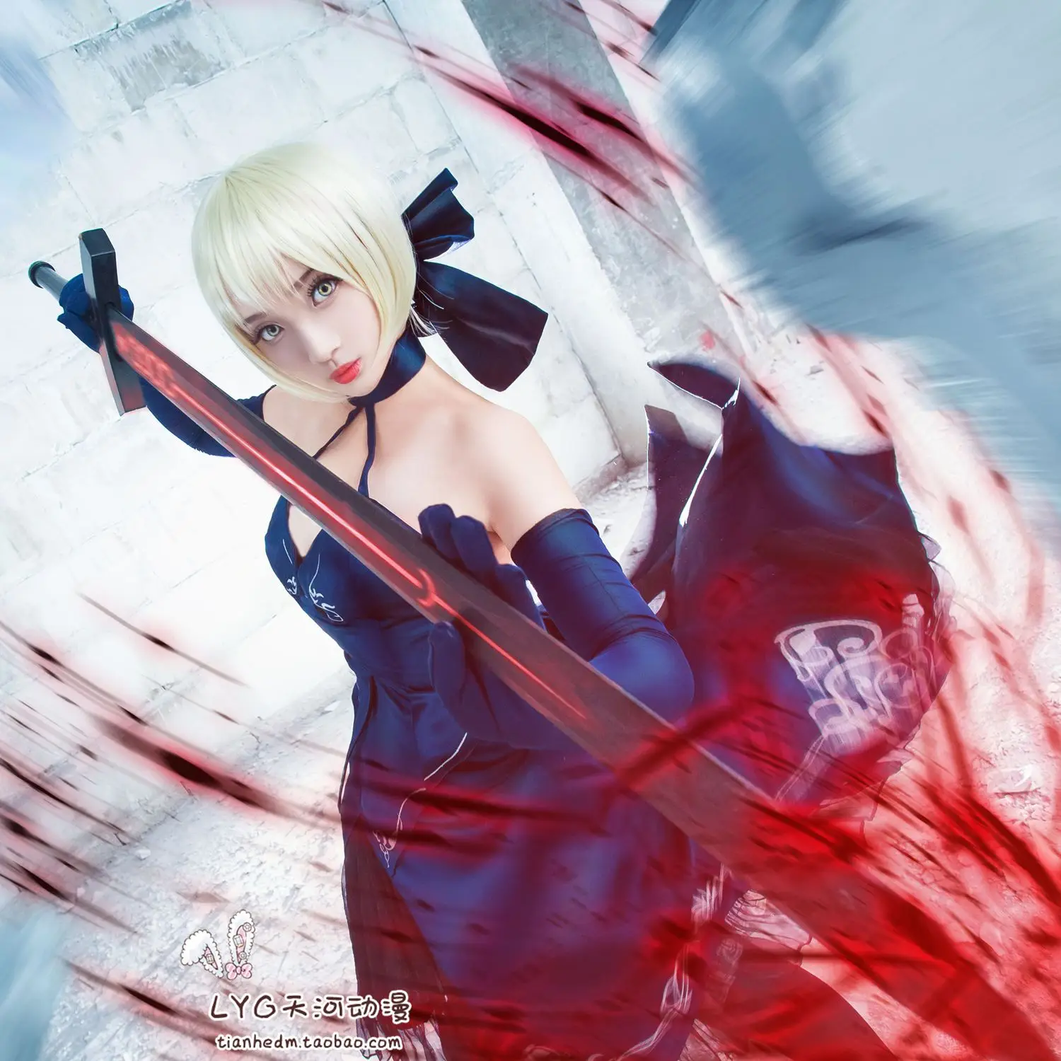 Женский костюм сакуры из игры Fate Stay Night| |