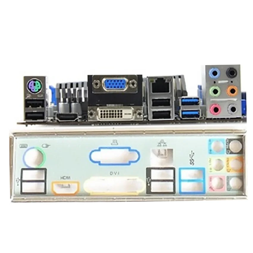 

I/O Baffle Shield Back Plate for Original MSI A75MA-G55 Motherboard Baffle Rear Panel of Chassic Motherboard IO Bracket