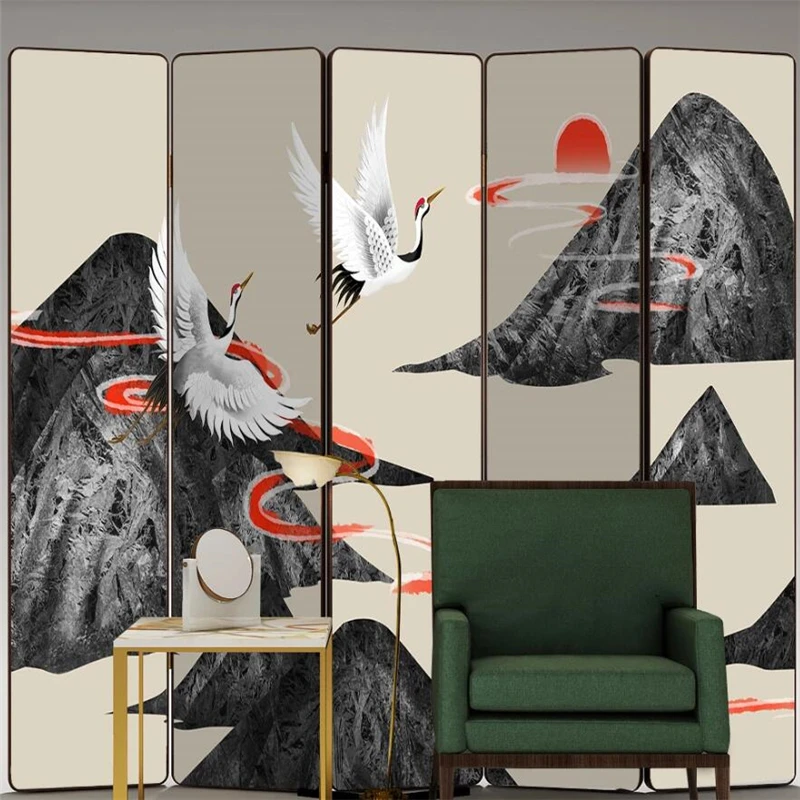 Wellyu индивидуальные Большие росписи живописи Китайский национальный прилив