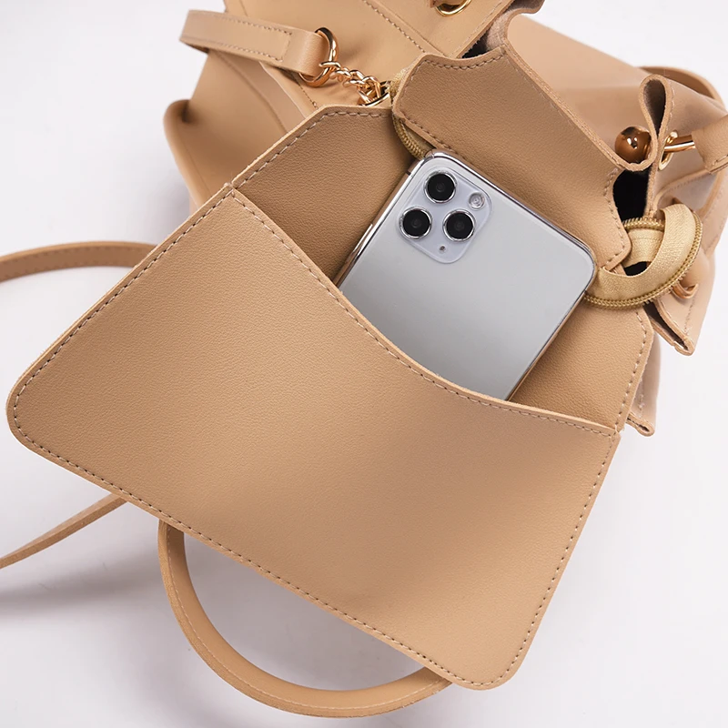 

Bucket Bag Handbag Fashion Simple Large Capacity Commuter BagBig Bag Casual Shoulder BagOblique Cross Female Pack Brand Designe