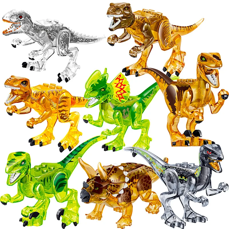 Светящийся стиль Динозавр Парк Юрского периода мир тираннозавра индоминус Рекс