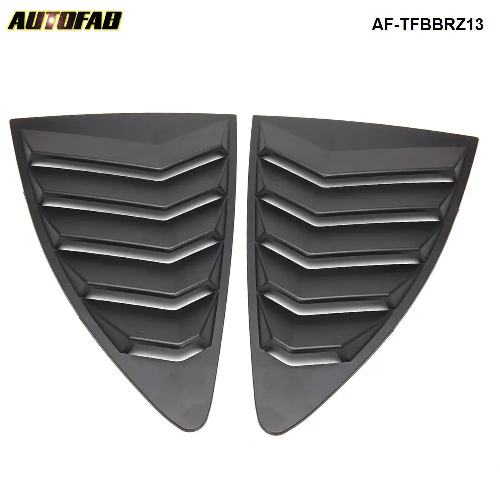 Черная боковая четверть окна жалюзи доска ABS 5-Vent для Subaru BRZ 2013-2017 AF-TFBBRZ13 |