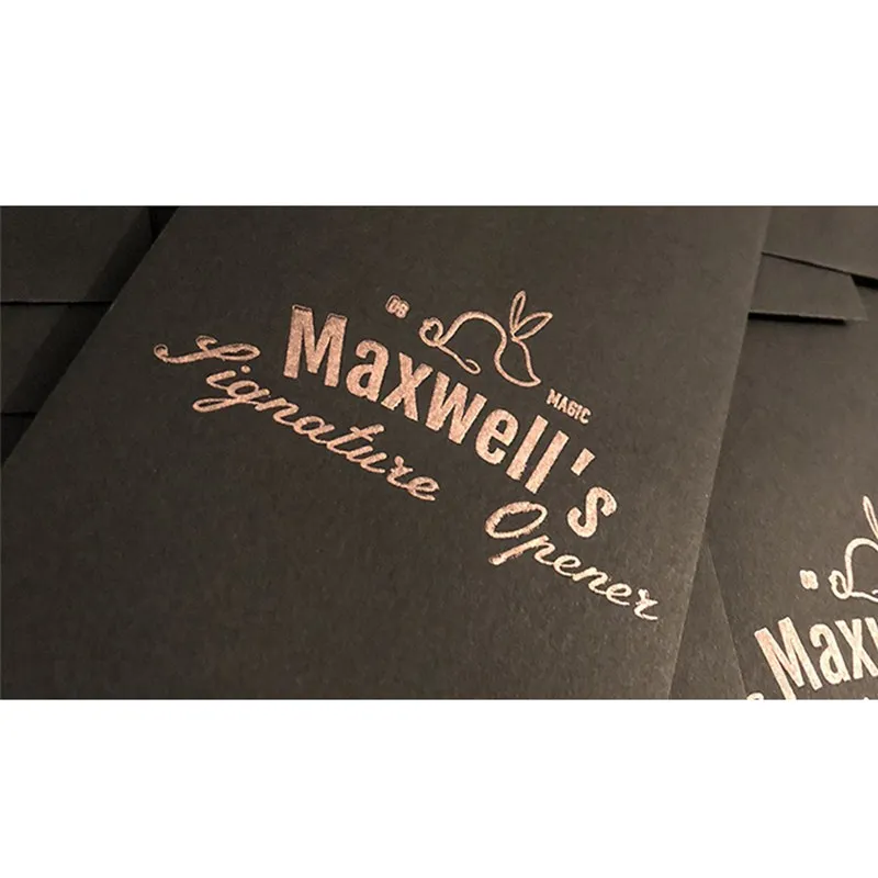 Открывалка для подписей Maxwell (трюк + онлайн инструкции) с помощью другой карты