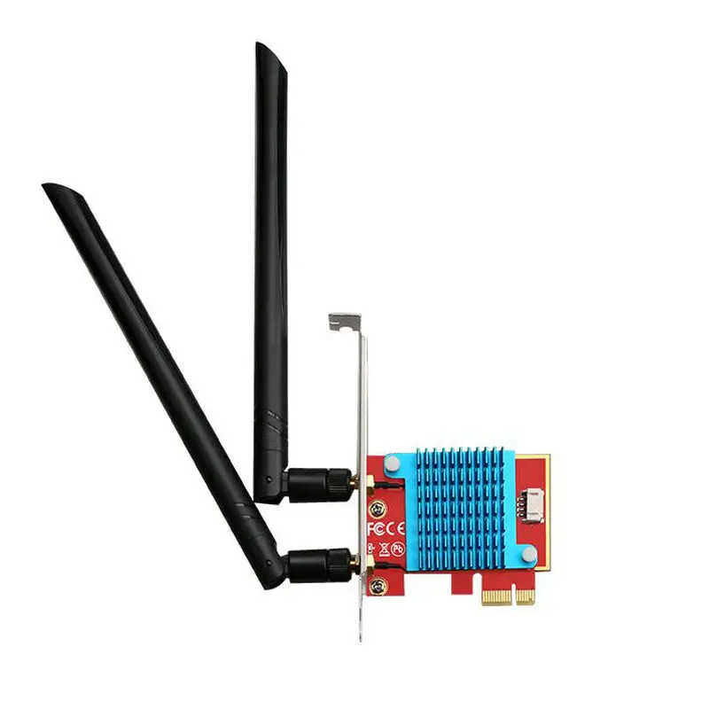 Двухдиапазонный сетевой адаптер 2400 м intel AX200 WiFi 6 ax200ngw 802.11ac/ax Bluetooth V5.0 PCI E 1X 2 4 ГГц/5
