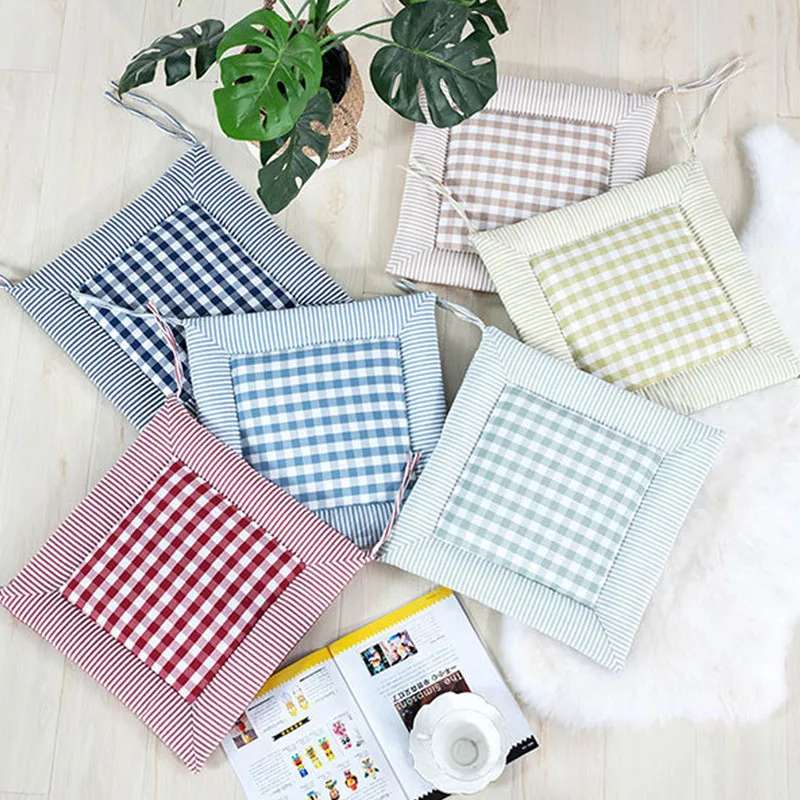2019 Home Soft Brief Style Plaid Print Memory Foam U Cushion Orthopedic Pain Chair Relief Office Seat Pillow UK | Дом и сад