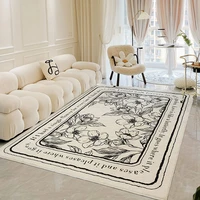 nordic style pashmina carpet non slip floor mat modern flower carpets for living room balcony rugs door mats area rug large