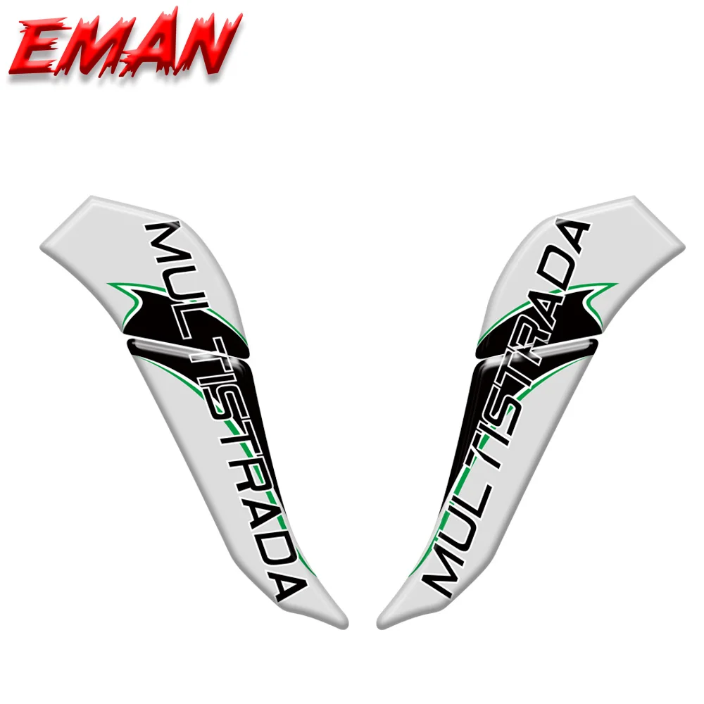 MULTISTRADA Motorcycle 1260s Sticker Fuel Tank Cap Side Protective Pad Scratch Decals Fit For DUCATI PIKES PEAK MTS 1260 | Автомобили и