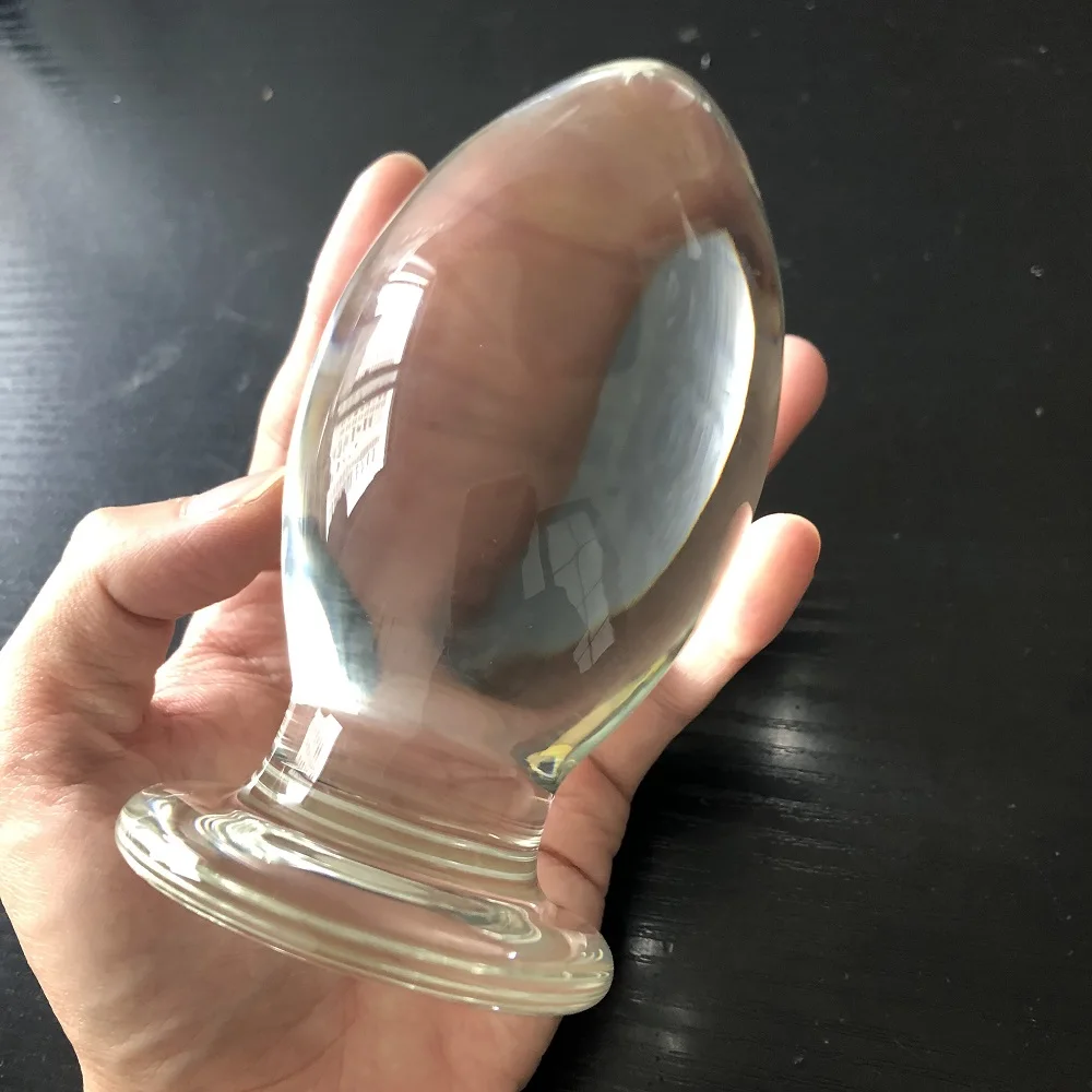 Анальная пробка массажер простаты анальная с кристаллами интимные игрушки для