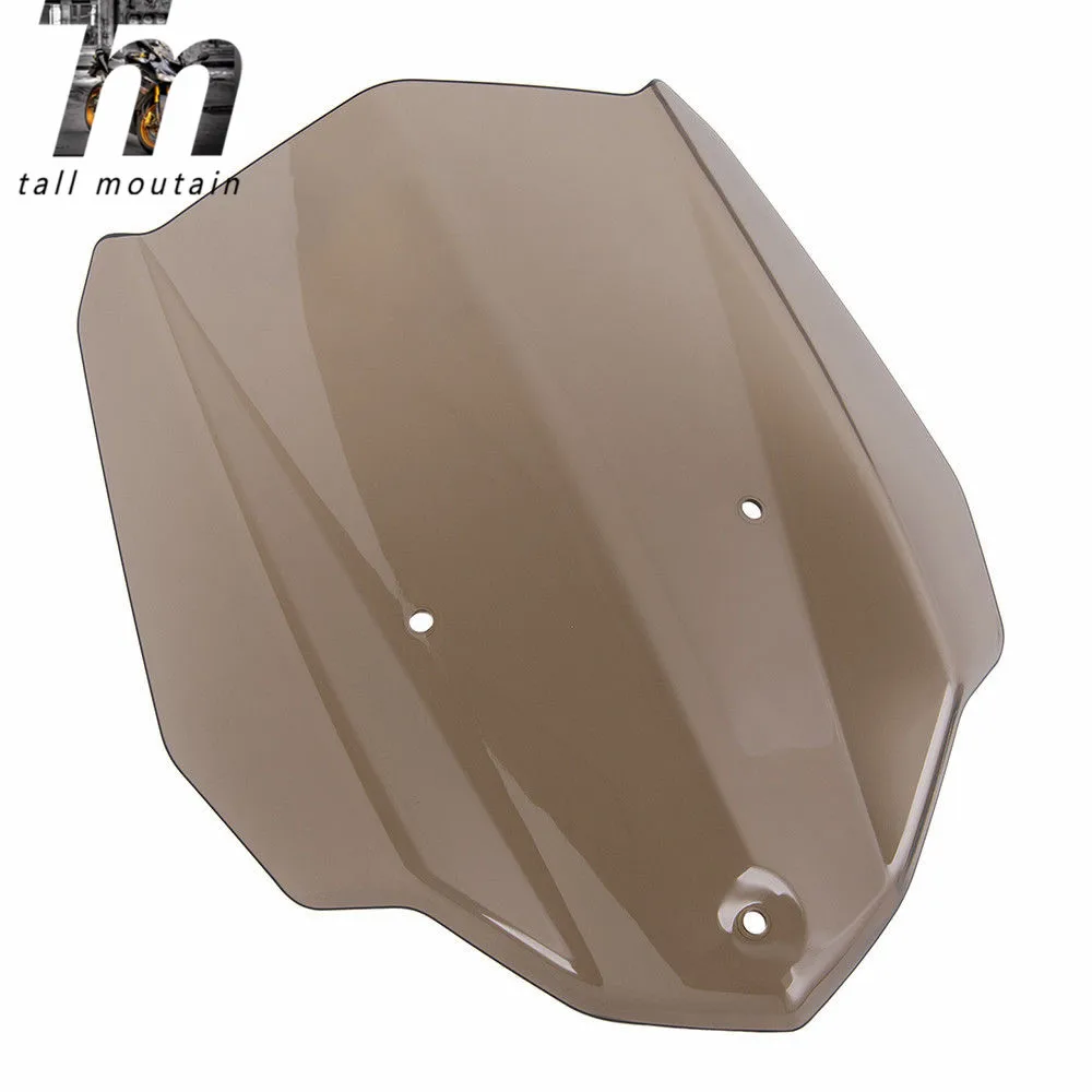 

For Yamaha MT-03 2016 - 2019 MT 03 Accessories Double Bubble New MT03 Windscreen Windshield Wind Deflectors with Bracket