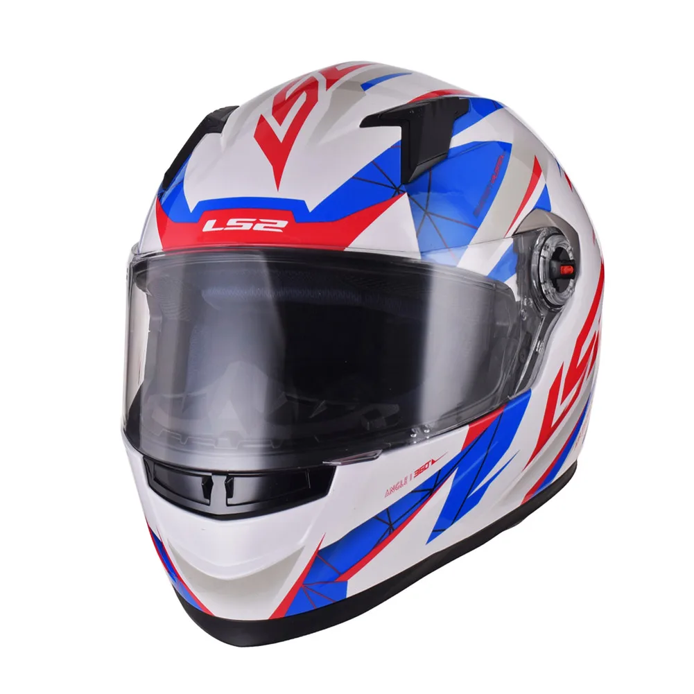 LS2 воздушный поток шлемы мотоциклетный анфас гоночный шлем мото Cascos Capacete