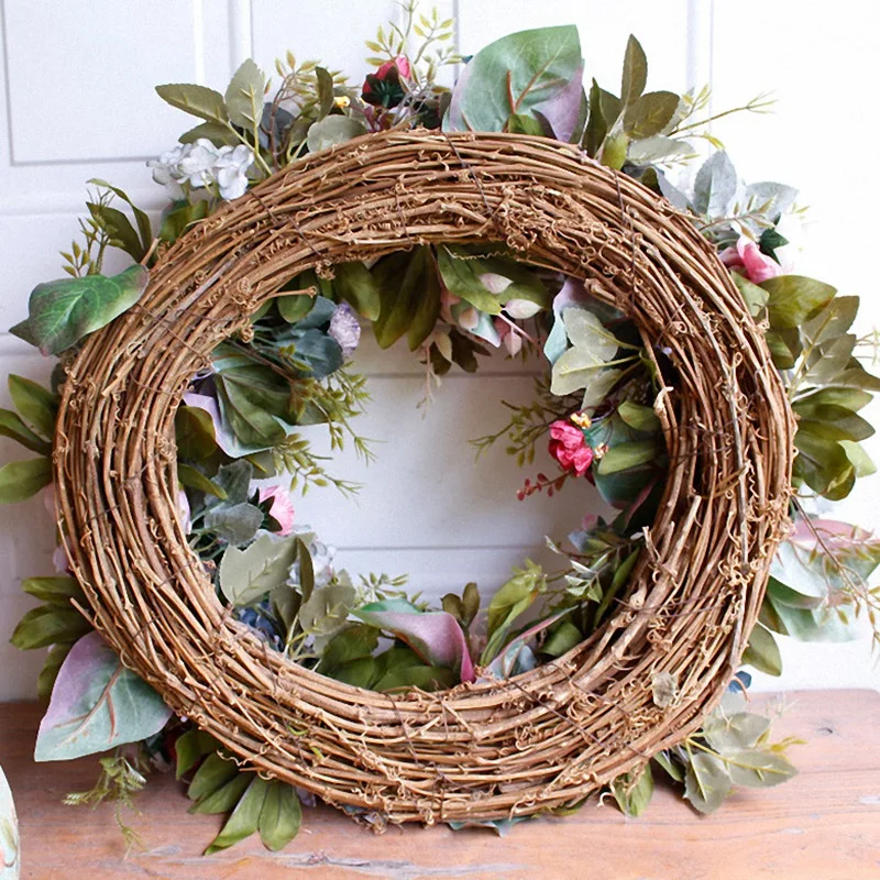 53cm Door Wreath Large Garland Artificial Flower Wall Hanging Decoration Home Farmhouse Decor Promotion | Дом и сад