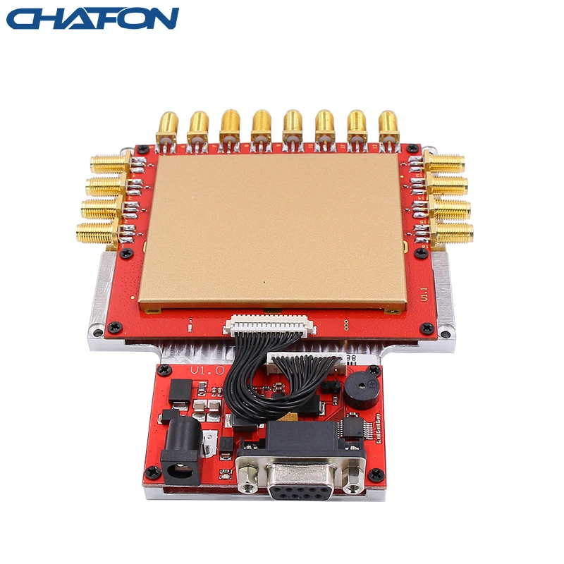 Чип CHAFON impinj r2000 модуль считывания УВЧ rfid шестнадцать антенных портов для склада и