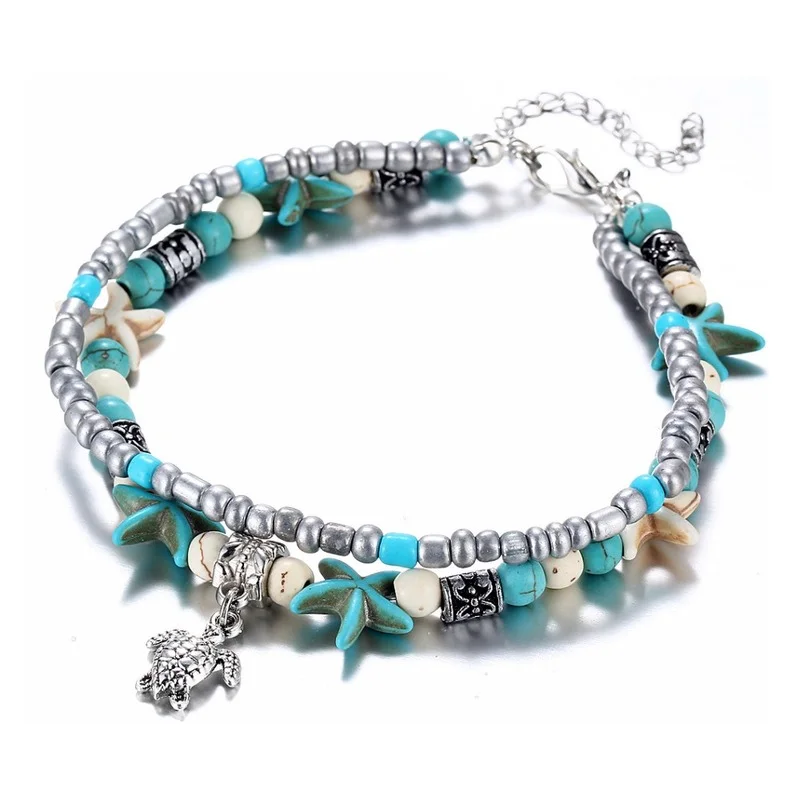 

Spot supply fashion contracted a hoard of sea turtle feet act the role of restoring ancient ways beach double anklets