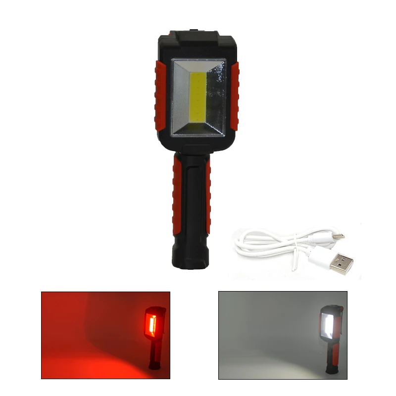 Светодиодный Многофункциональный перезаряжаемый рабочий светильник складной с