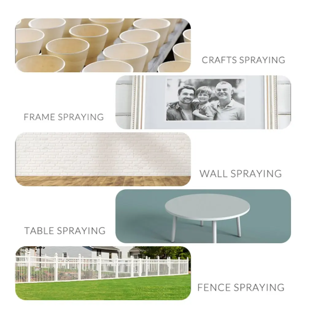 Detachable Adjustable Electric Spray Gun Handheld Latex Paint Airless Airbrush Tip Nozzle Guard | Инструменты