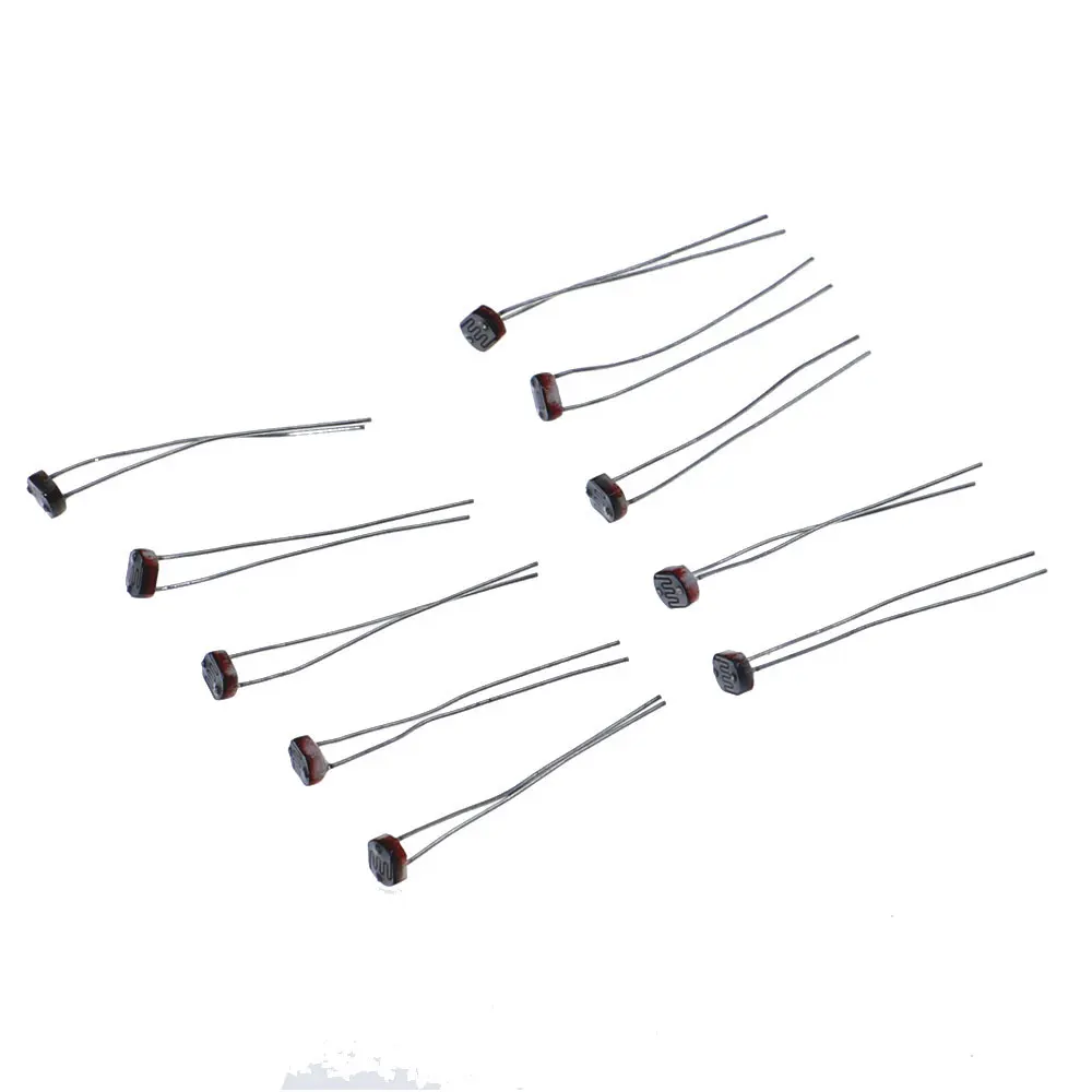 60pcs/Box 6Kinds*10pcs GL5506 GL5516 GL5528 GL5537GL5539 GL5549 PhotoResistor kit Sample Assort Photosensitive Resistance |