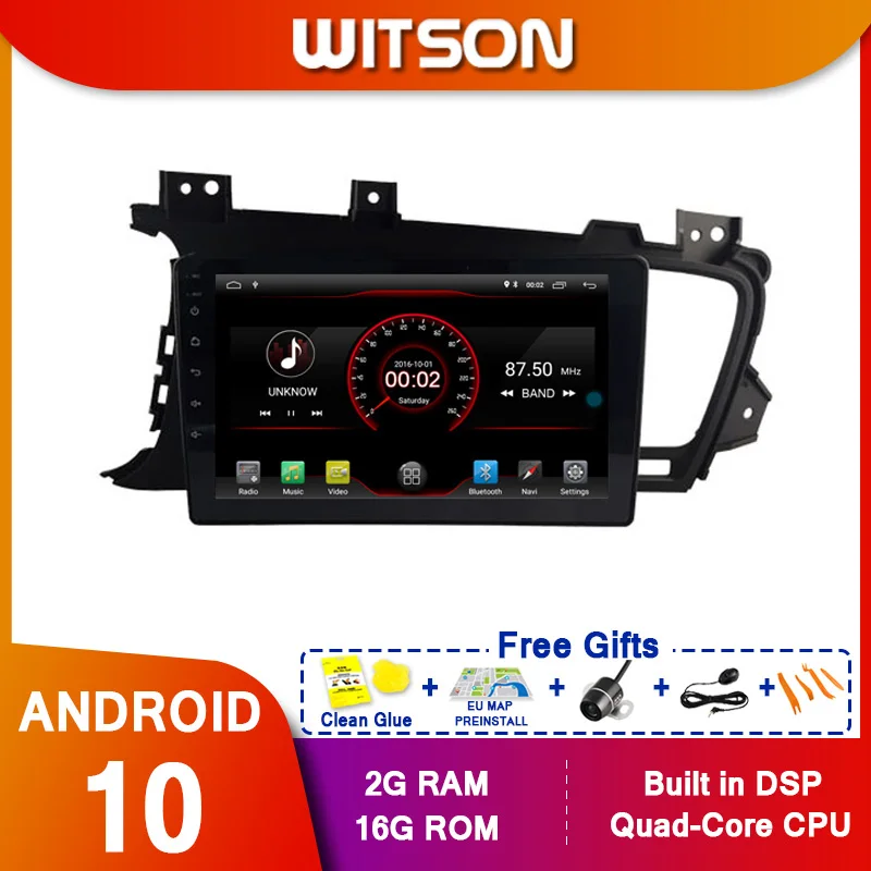 WITSON 9 &quotFULL HD сенсорный экран Android 10 0 Восьмиядерный Автомобильный GPS