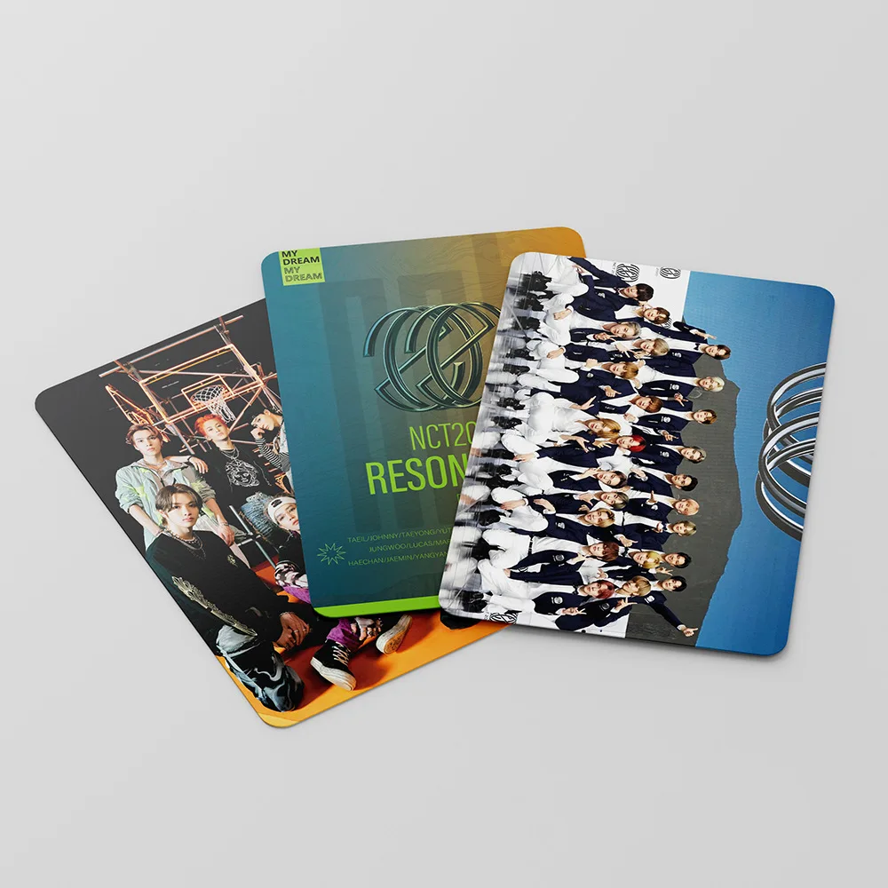 

54pcs/set Kpop NCT Lomo Cards 2020 RESONANCE New album Photo cards For fans collection NCT Photocard HD high quality