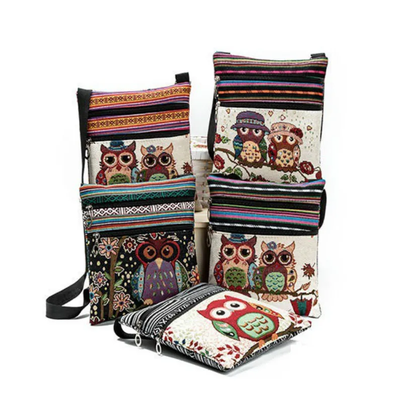 Винтажная сумка через плечо в китайском национальном стиле Женская мини-сумка с