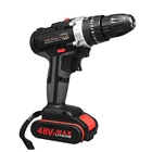 Дрель аккумуляторная, 48 В, сверла для работы по дереву LB88