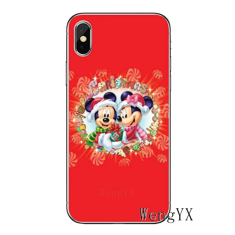 Милый мультяшный Микки Минни Маус для samsung Galaxy A10 A30 A40 A50 A60 A70 huawei P30 lite pro P Smart Y6 мягкий чехол - Цвет: minnie-mouse-A-07