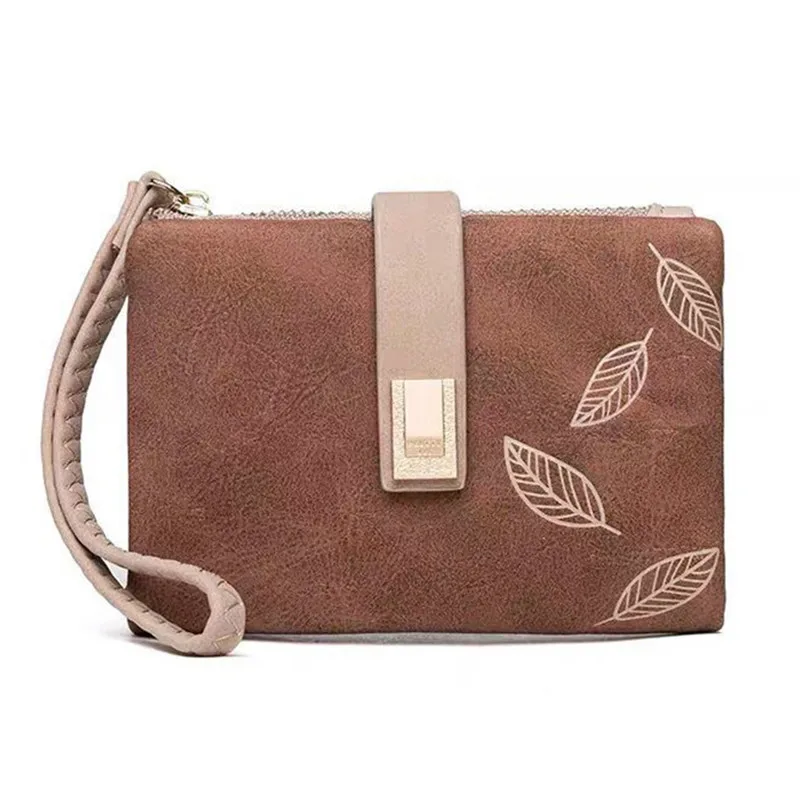 Дамский маленький кошелек чехол на молнии для карт высококачественные женские