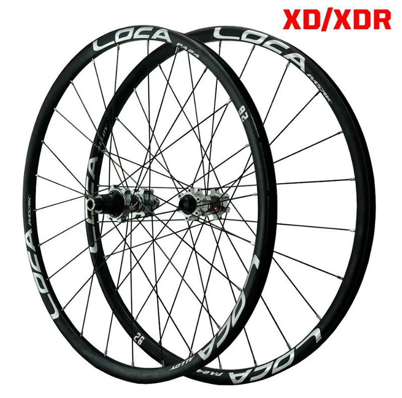

MTB Road Bike Wheelset PASAK Mountain 26 27.5 29inch 700C Aluminum Alloy 6 Bolts Disc Brake XD/XDR 12 Speed 24 Holes