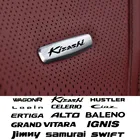 Наклейка для переднего сиденья, металлические значки для Suzuki Vitara SWIFT Rabbit KIZASHI JIMNY IGNIS