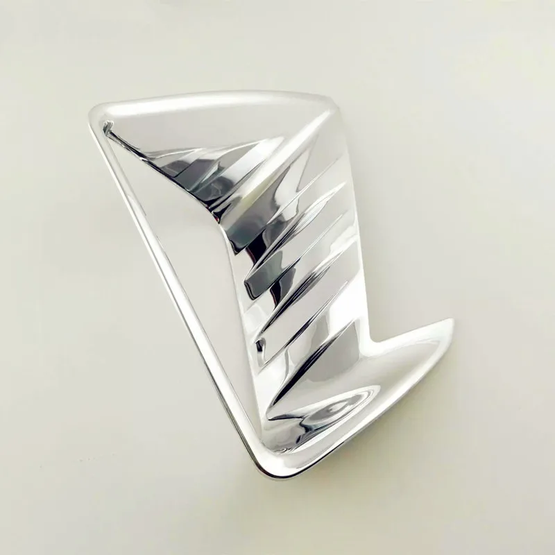 

ABS Chrome Front Fog Light Head Lamp Cover Trim Shell Bezel for Toyota Rav4 2017 2018 Decorative Accessories Chromium Styling.