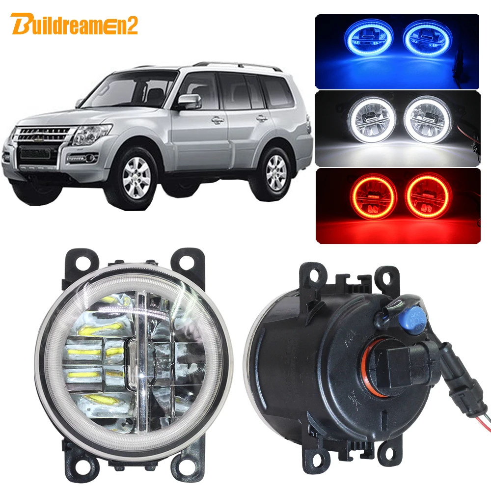 Buildreamen2 автомобиля 4000LM светодиодные лампы противотуманного светильник DRL глаза