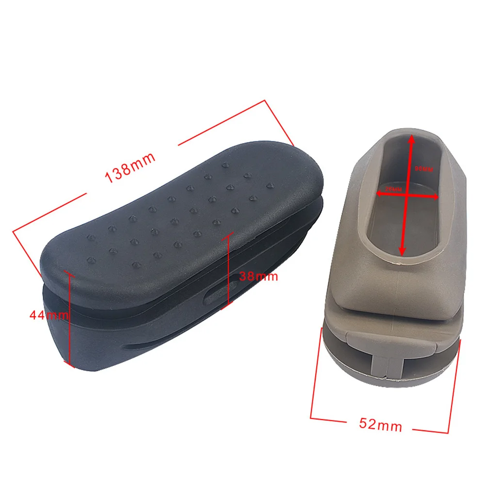 Тактический страйкбол АК сток Pad AK-47 противоударный резиновый AK47 Recoil Butt сток Pad Пейнтбол AK 47 аксессуары
