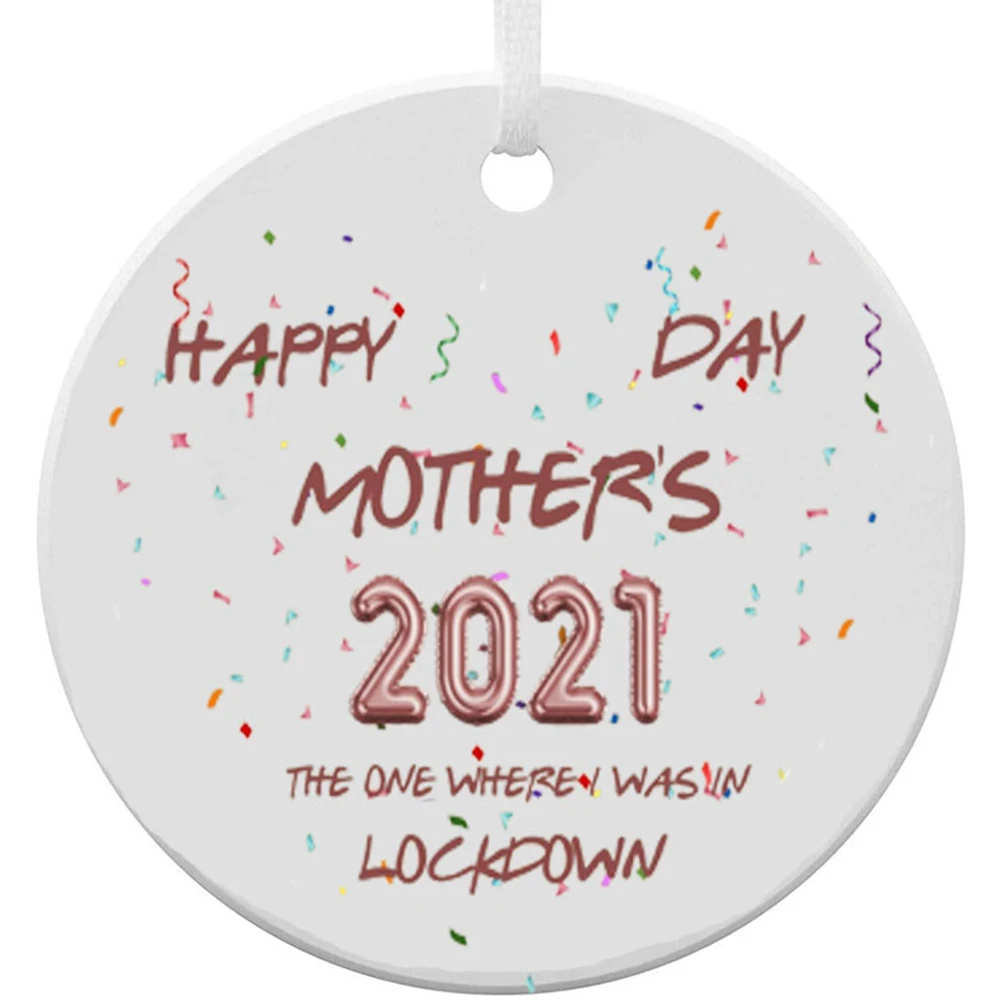 

Mothers Day Hanging Decoration Wooden Crafts Chips Hanging Home Decorations Chips Holiday Vintage Small Pendants Handmade Gifts