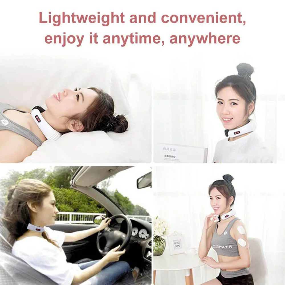 Шиацу массажер для шеи электрический спины на плече импульсный топление мышц