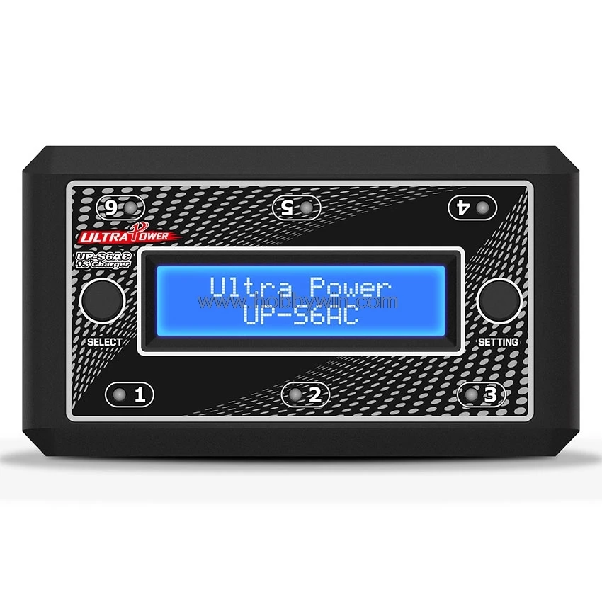 UP-S6AC 6-CH интеллигентая (ый) Быстрое Зарядное устройство для 6x1 сотовый LiPo/LiHV