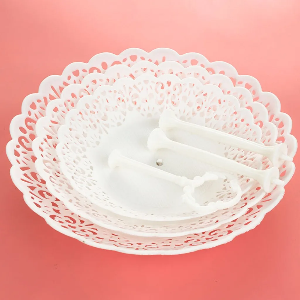 3-уровневый Кекс Стенд торт десерт свадебное мероприятие вечерние Дисплей башня