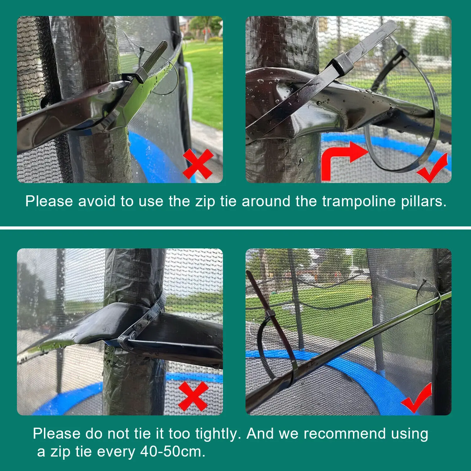 Summer Water Sprinkler Trampoline Outdoor Garden Games Toy Sprayer Backyard 39 Feet Game Park Accessories | Спорт и развлечения