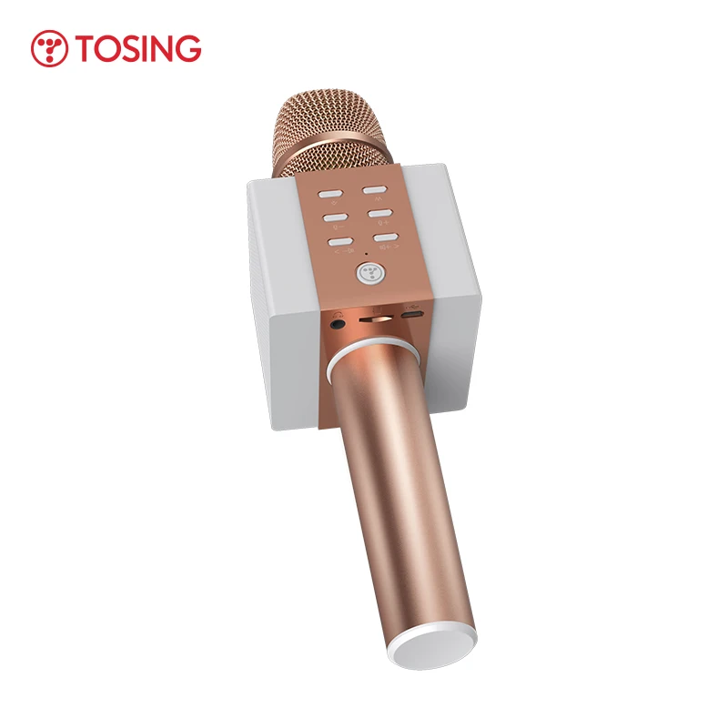 Фото Микрофон для караоке Tosing, Bluetooth Колонка для встреч вечерние, двойной динамик, громкий динамик с TF-картой, аудио 3,5 мм, Bluetooth №2