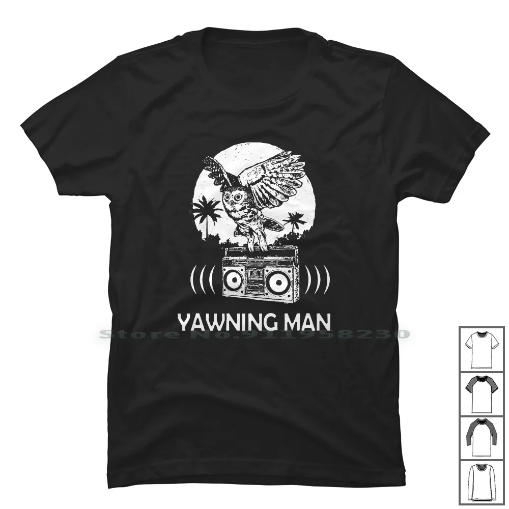 

Yawning Man Desert Rock Band T Shirt 100% Cotton Desert Humor Tage Joke Geek Band Ban Age Ny Ba Funny Geek