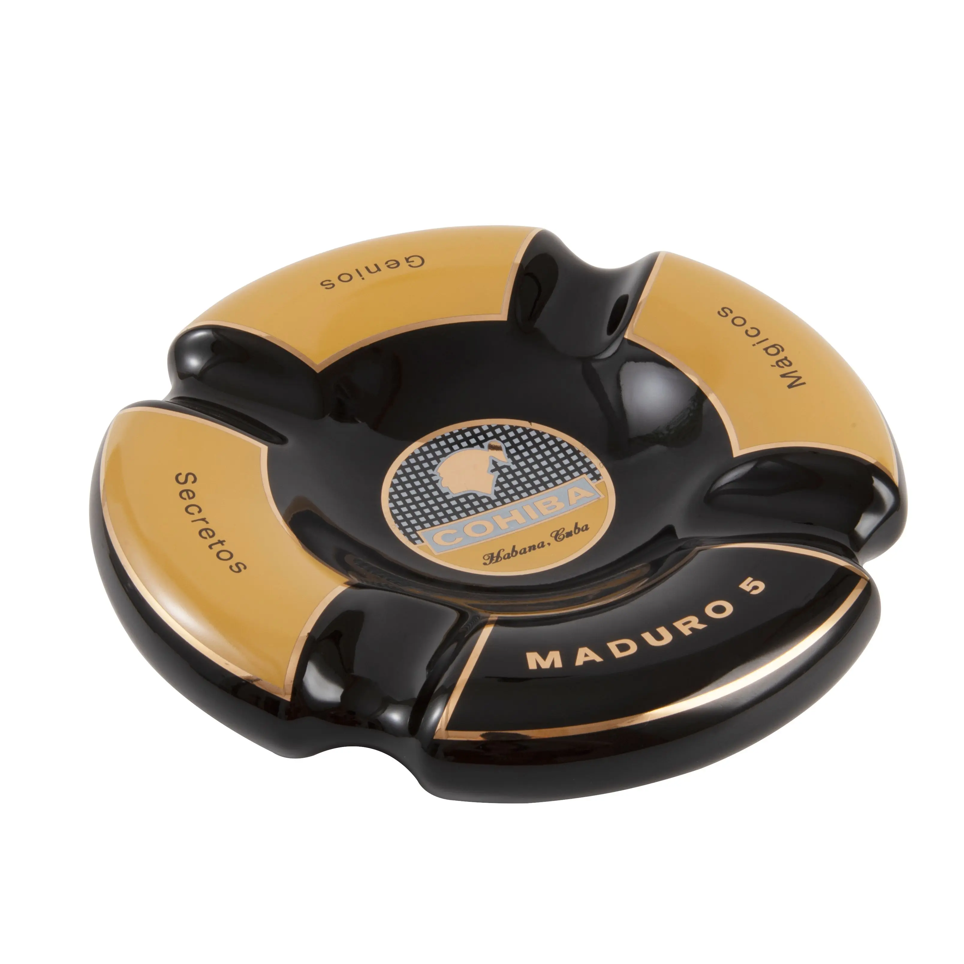 Классическая круглая пепельница для сигар COHIBA высококлассная китайская