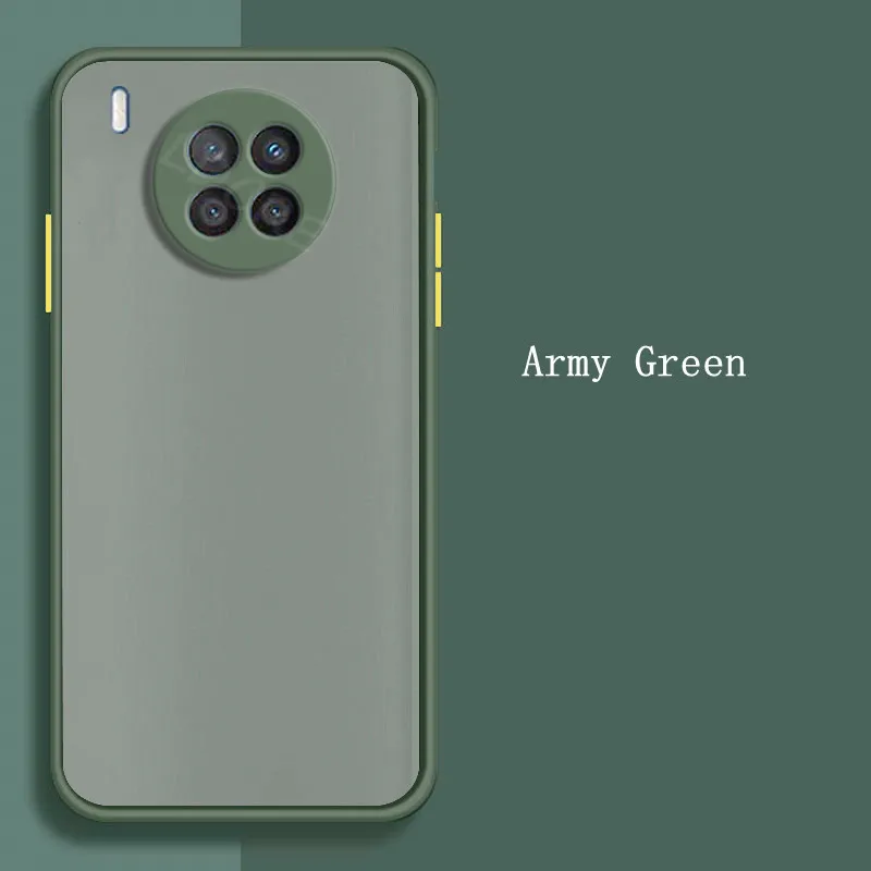 For Huawei Nova 8i Case For Nova 8i 7i 5i 3i Cover Silicone Matte Translucent Shockproof Bumper Coque For Nova 8i 9 8 7 6 Pro