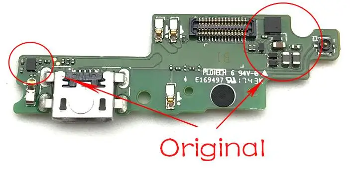 Redmi 4X -Original Для Xiaomi Redmi 3 3S 4X зарядная док-станция порт USB зарядное устройство разъем PCB микрофон микрофонная плата гибкий ленточный кабель - Цвет: Redmi 4X -Original