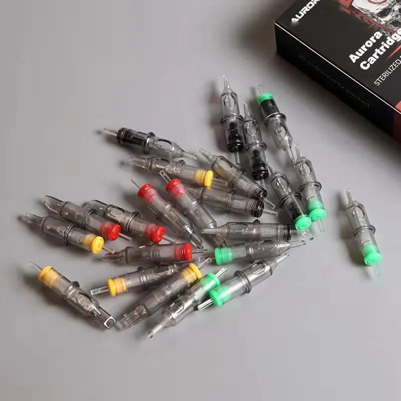 20 шт. иглы для тату RL картридж лайнер растушевки магнитный поставка совместима с